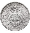 Germany. Bayern / Bavaria, Otto, 1886-1913. 3 Mark 1913 D