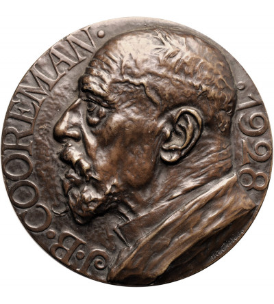 Belgia, Flandria Wschodnia, Albert I (1909-1934). Medal 1928, J.B.Coorman