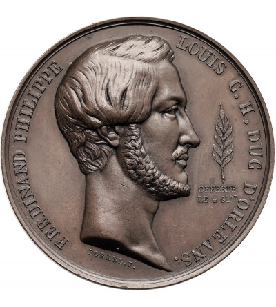 Algeria, Louis Philippe I (1830 - 1848). Medal 1839, Passage through the Iron Gates, Ferdinand Philippe d'Orleans