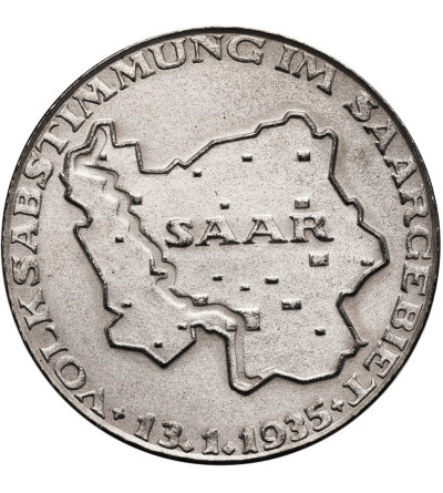 Germany, Third Reich (1933 - 1945), Saar. Medal 1935 “Josef Killensberger, Unification of the Saarland”