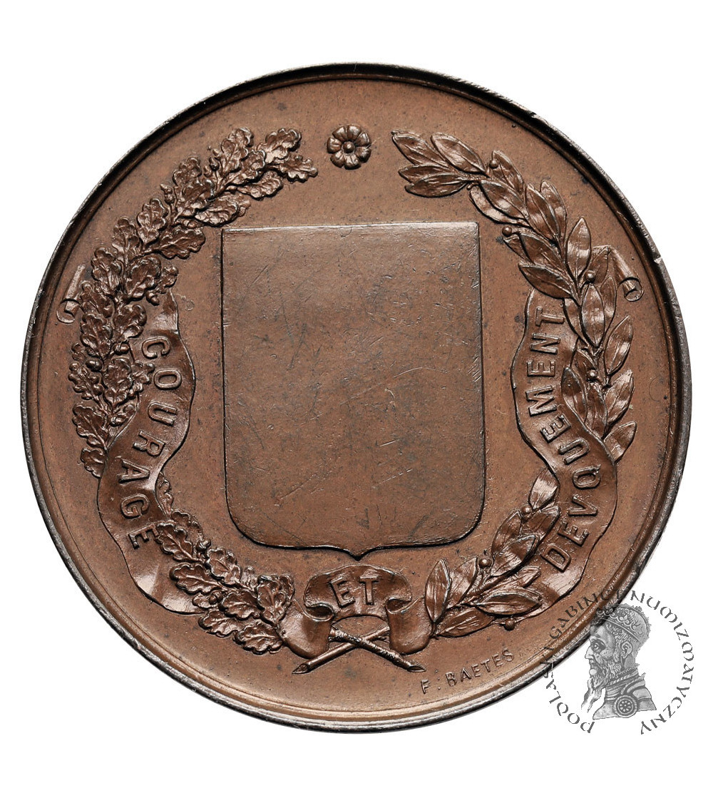 Belgia, Antwerpia. Medal Le Lloyd Belge Ubezpieczenia Morskie i Przeciwpożarowe