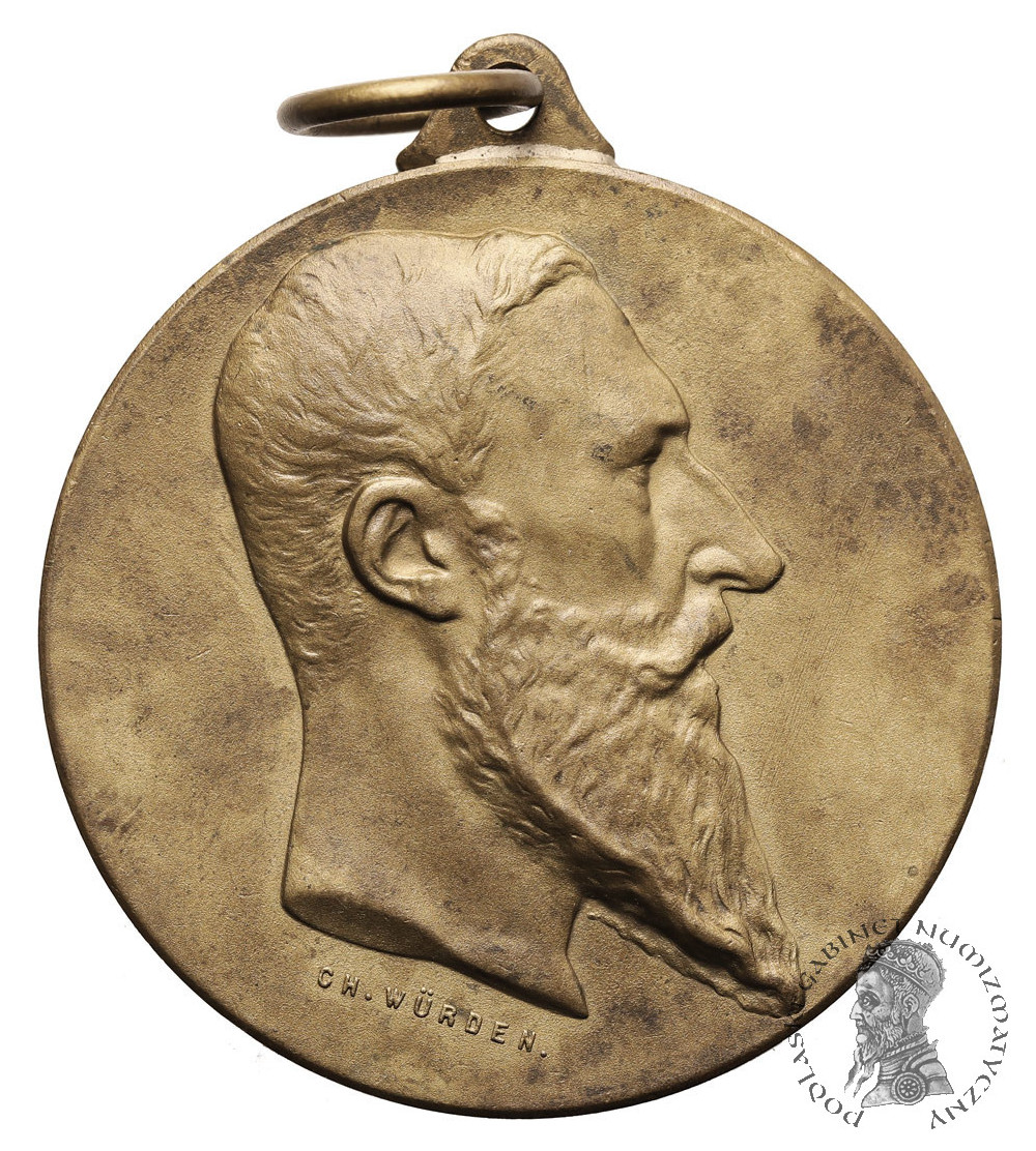 Belgia, Leopold II (1865 - 1909), Bruksela. Medal 1888, Międzynarodowe Zawody dla Zwierząt Hodowlanych