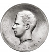 Belgia, Baudouin I / Baldwin I Koburg (1951 - 1993). Srebrny Medal 1965, Milenium Mennicy Brukselskiej