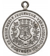 Germany, Dortmund. Medal 1884, 22nd Festival of the Rhine-Westphalian Fire Brigades Association