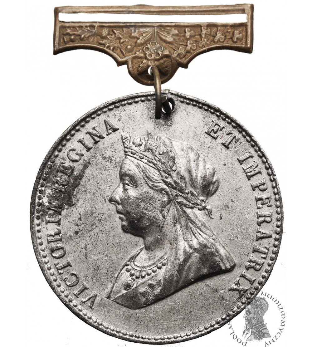 Wielka Brytania, Wiktoria (1837-1901). Medal 1897 upamiętniający 60-lecie Panowania