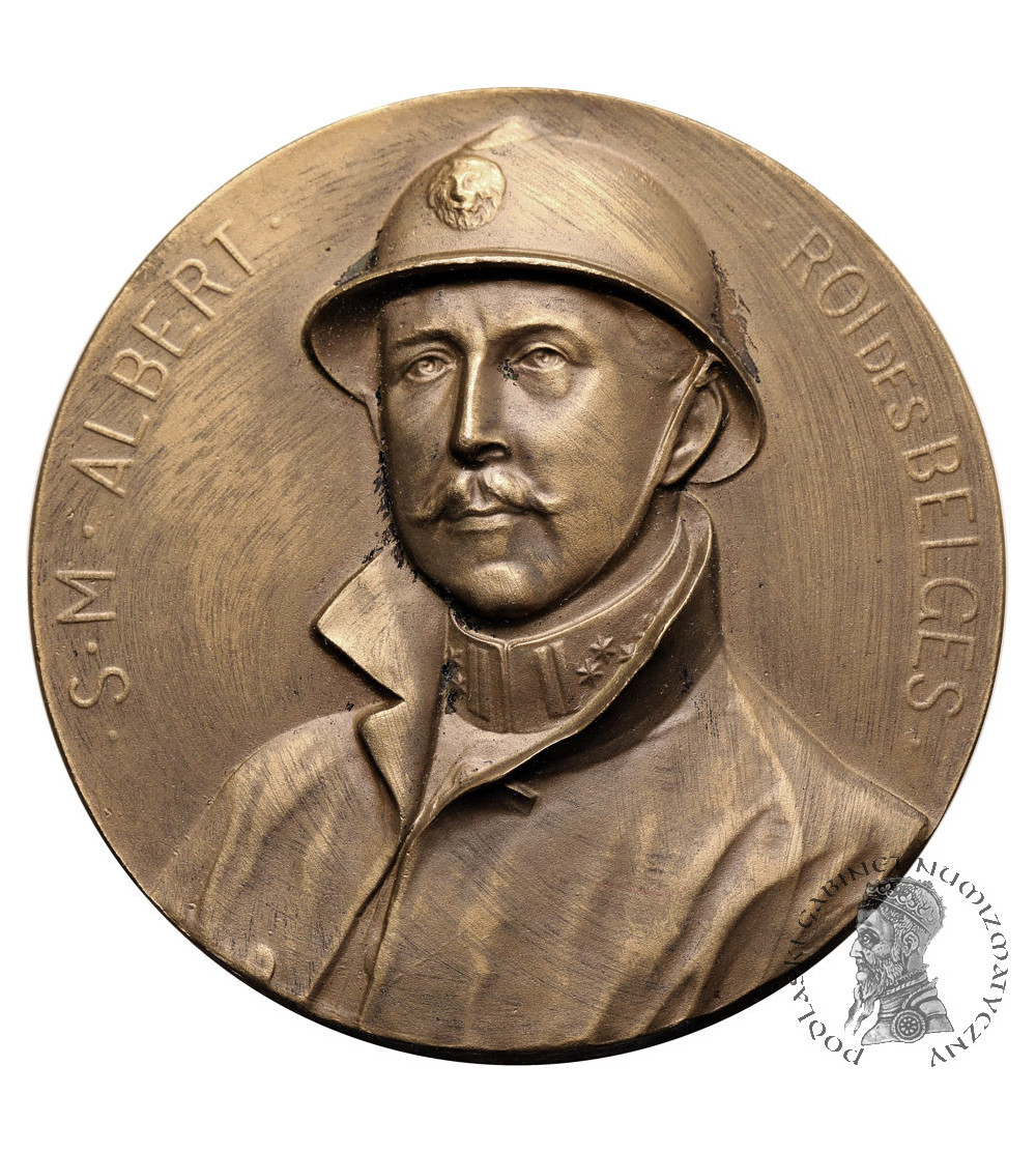 Belgia, Baudouin I / Baldwin I Koburg (1951-1993). Medal 1951, Federacja Narodowych Weteranów Króla Alberta (1909 - 1934)