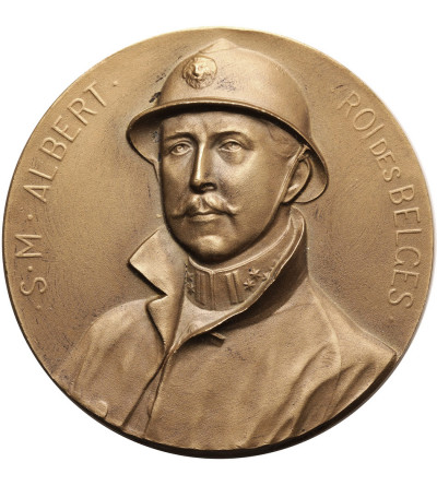 Belgia, Baudouin I / Baldwin I Koburg (1951-1993). Medal 1952, Inauguracja pomnika Króla Alberta I Koburga, Vilvoorde