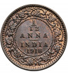 India British, George V. 1/12 Anna 1918 (c), Calutta