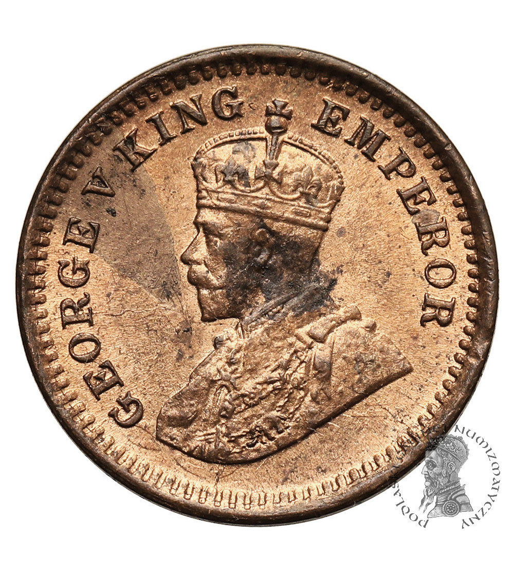 India British, George V. 1/12 Anna 1916 (c), Calutta