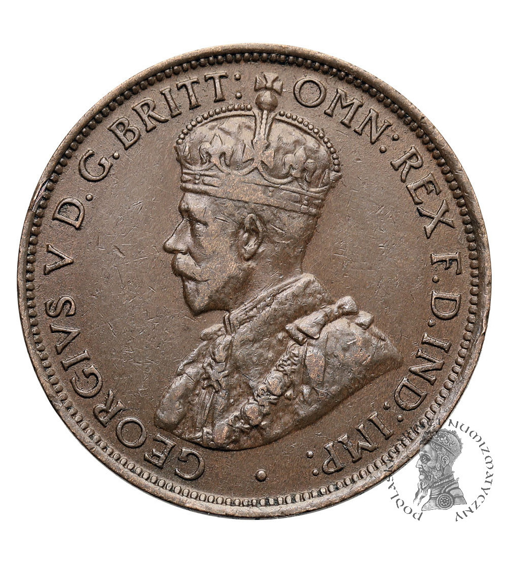 Australia, George V. 1/2 Penny 1911 (L), London Mint