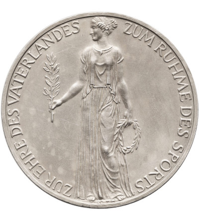 Germany, Third Reich (1933 - 1945). Silver Medal 1936, Berlin Olympics (XI Summer Olympics), K. Roth,