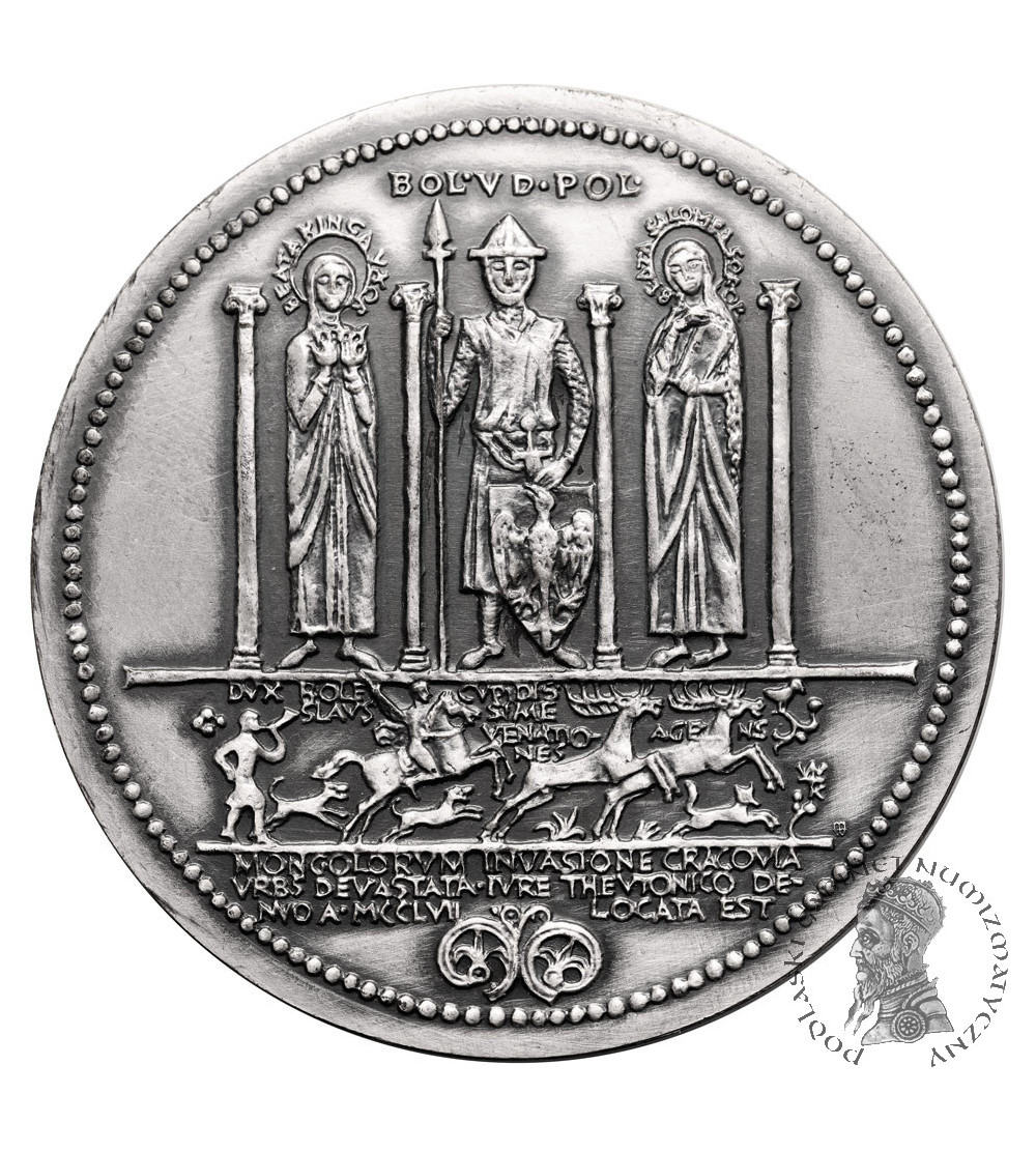 Poland, PRL (1952-1989). Medal 1986, Bolesław V the Chaste, Royal Series