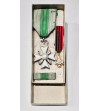 Belgium, Leopold II (1865-1909). Set of Gold and Silver Cross of Merit for Long Civil Service