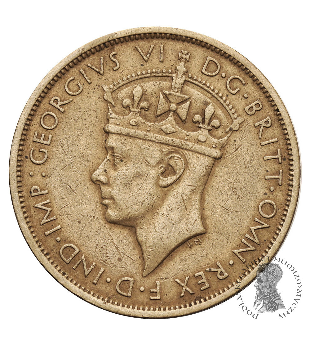 British West Africa. 2 Shillings 1938 KN, George VI