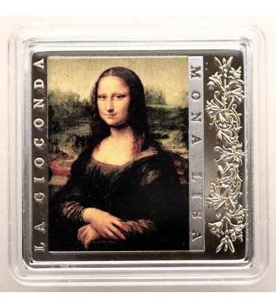 Niue. 1 dolar 2015, Mona Lisa, seria: Arcydzieła Renesansu - Proof