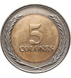 El Salvador. 5 Colones 1997