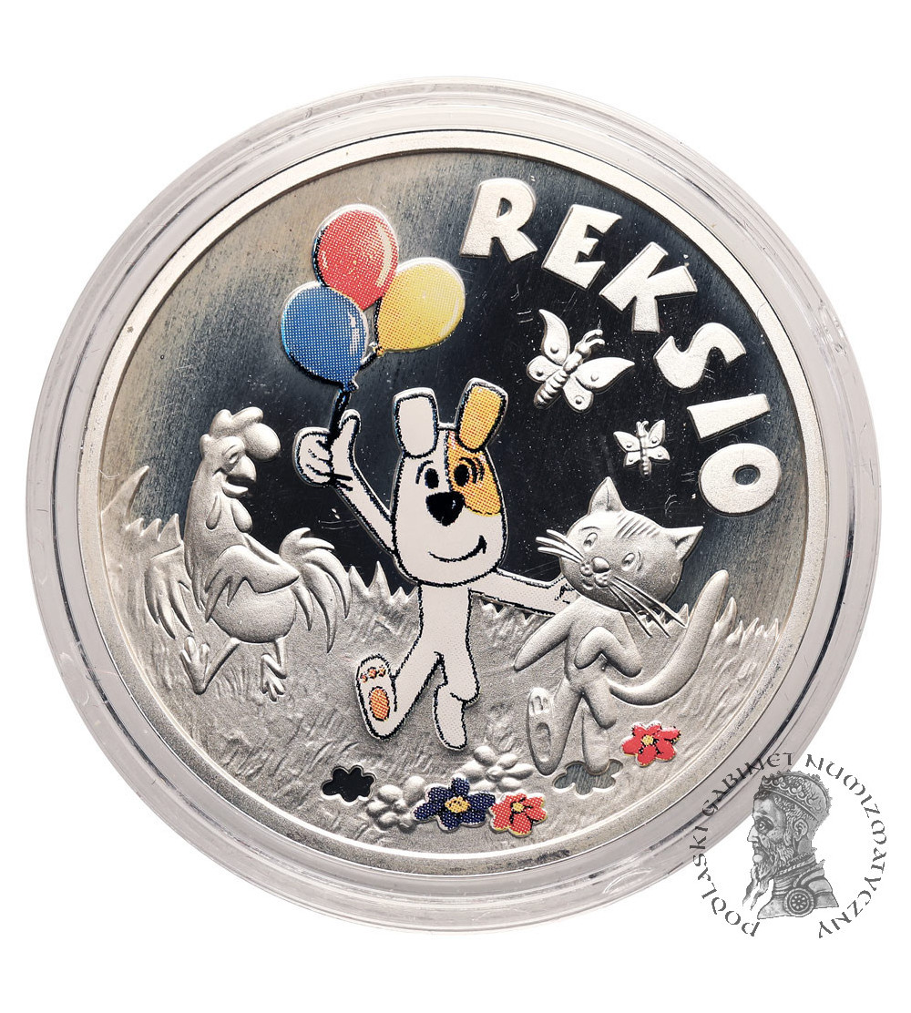 Niue. 1 Dollar 2011, Reksio, Series: Cartoon Characters - Proof