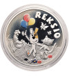 Niue. 1 Dollar 2011, Reksio, Series: Cartoon Characters - Proof