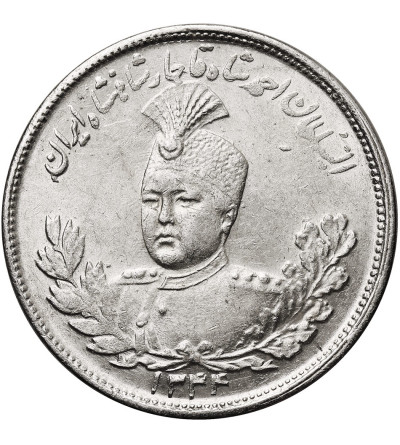 Iran. Sultan Ahmad Shah, AH 1327-1344 / 1909-1925 AD. 2000 Dinars (2 Kran), AH 1344 / 1925 AD