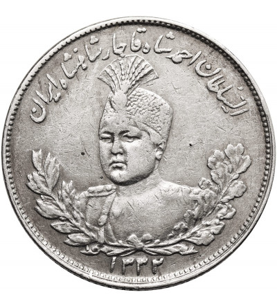 Iran. Sultan Ahmad Shah, AH 1327-1344 / 1909-1925 AD. 2000 Dinars (2 Kran), AH 1332 / 1913 AD