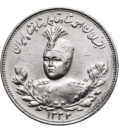 Iran. Sultan Ahmad Shah, AH 1327-1344 / 1909-1925 AD. 2000 Dinars (2 Kran), AH 1332 / 1913 AD