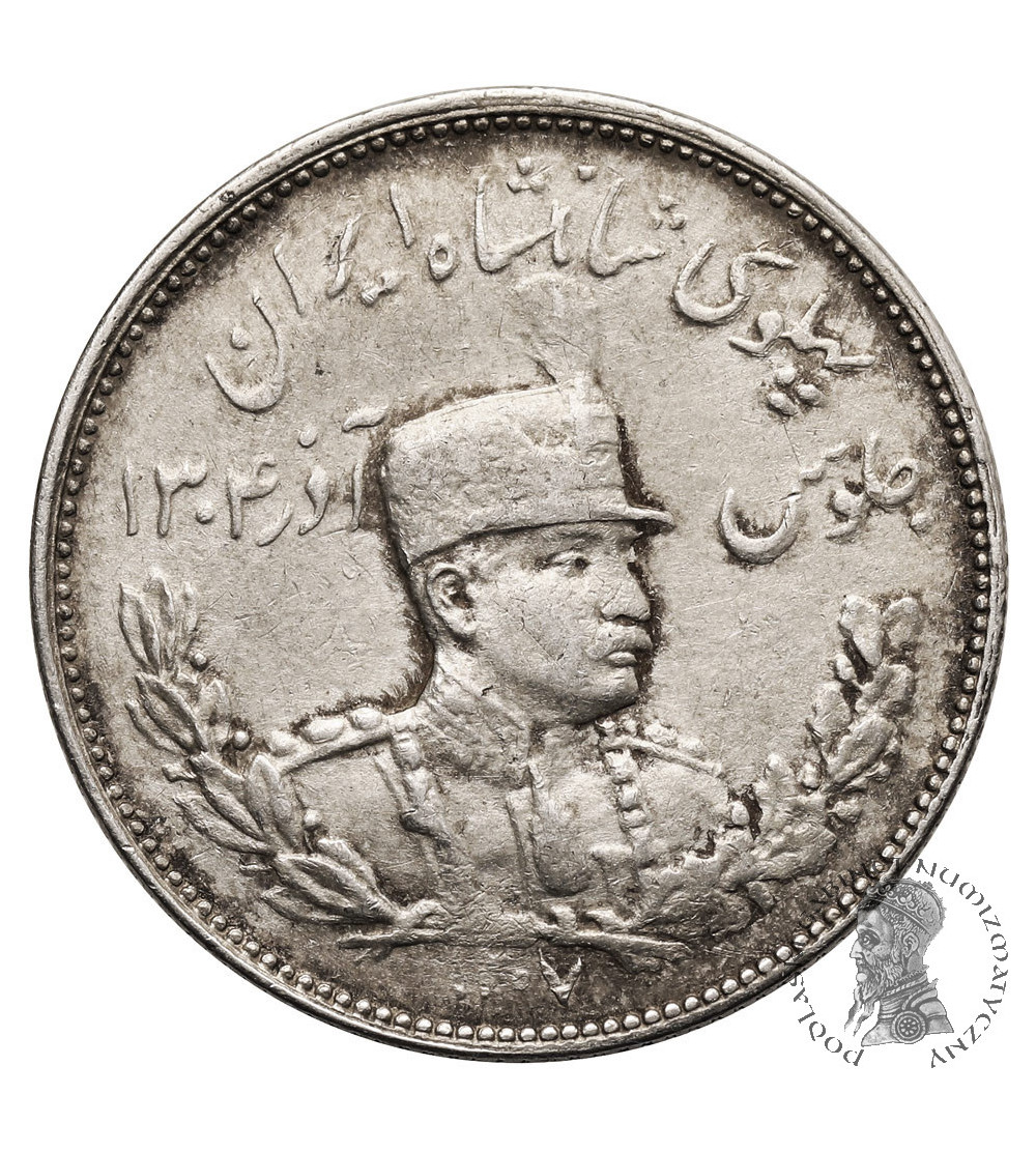 Iran, Reza Shah 1925-1941. 2000 Dinarów (2 Kran), SH 1307 / 1928 AD