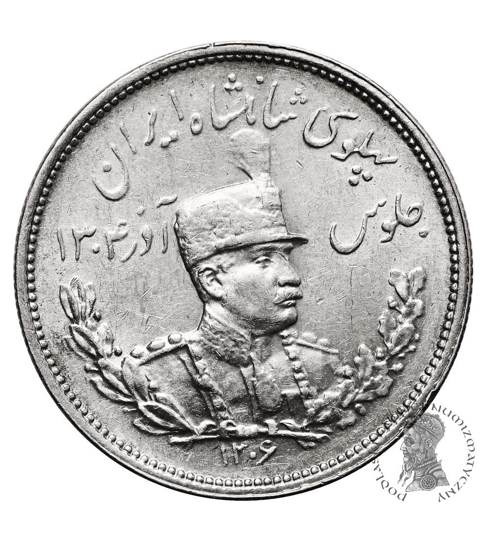 Iran, Reza Shah 1925-1941. 2000 Dinarów (2 Kran), SH 1306 / 1927 AD, H (Heaton)