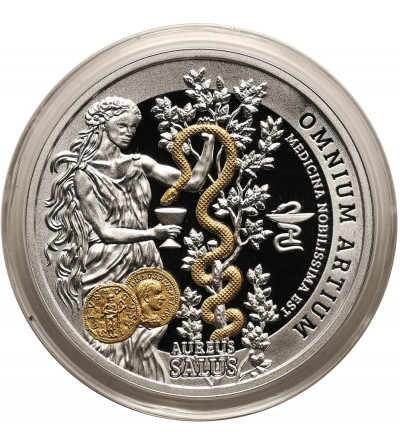 Niue. 1 Dollar 2020, Aureus Salus - Goddess of Health - Proof