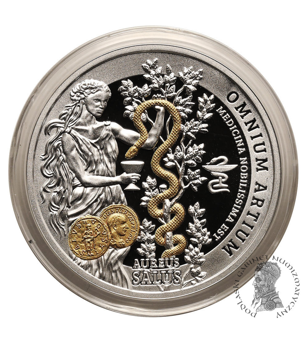 Niue. 1 Dollar 2020, Aureus Salus - Goddess of Health - Proof