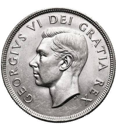 Canada, George VI (1936-1952). 1 Dollar 1949, Accession of Newfoundland to Canada