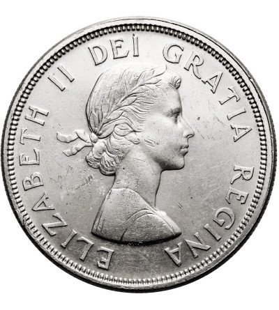 Canada, Elizabeth II (1952-2022). 1 Dollar 1964, 100th Anniversary of the Charlottetown and Quebec Conference