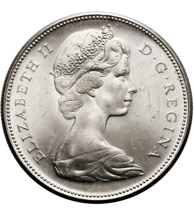 Canada, Elizabeth II (1952-2022). 1 Dollar 1967, Confederation Centennial