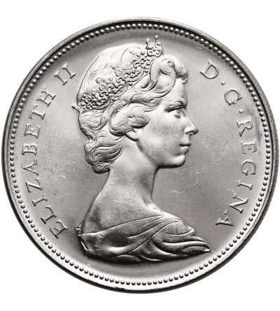 Canada, Elizabeth II (1952-2022). 1 Dollar 1966