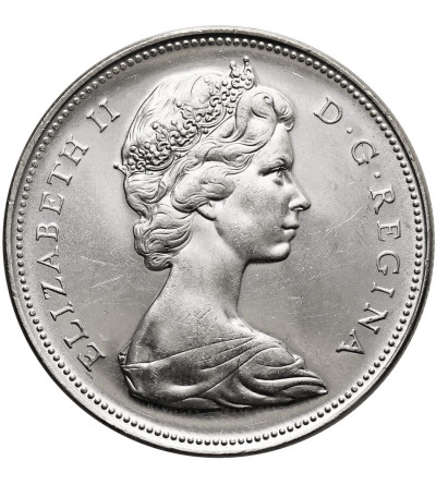 Canada, Elizabeth II (1952-2022). 1 Dollar 1966