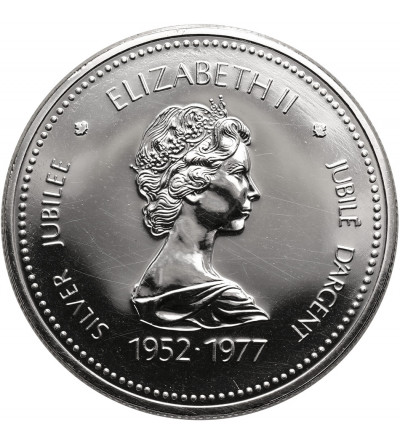 Kanada, Elżbieta II (1952-2022). 1 dolar 1977, 25 Rocznica Koronacji Elżbiety II