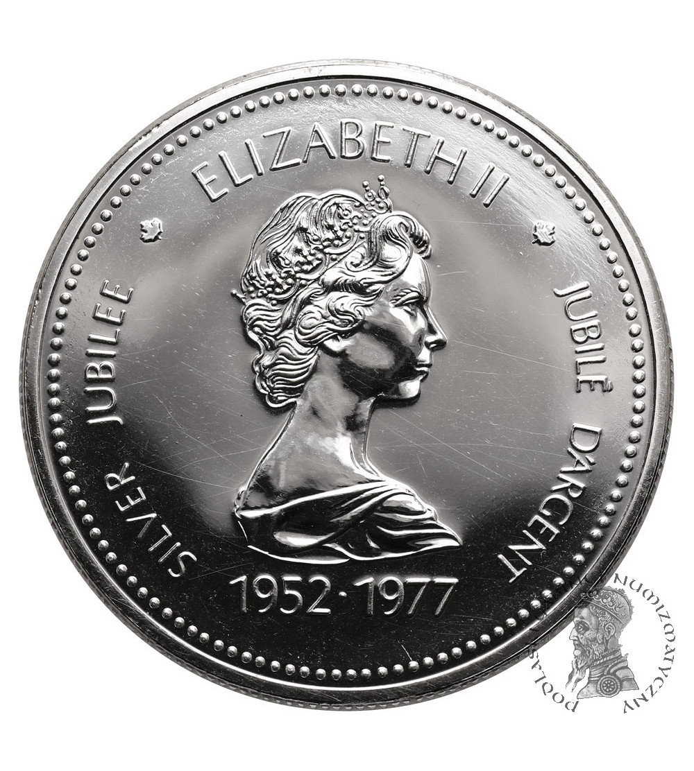 Canada, Elizabeth II (1952-2022). 1 Dollar 1977, 25th Anniversary of the Coronation of Elizabeth II