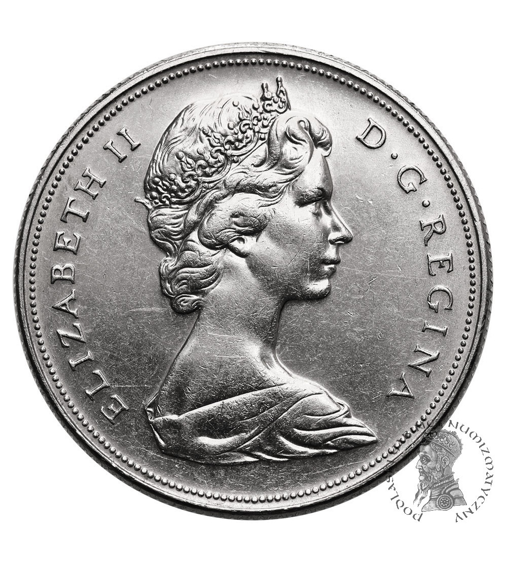 Kanada, Elżbieta II (1952-2022). 1 dolar 1970, Manitoba - 100 Rocznica Przyłączenia