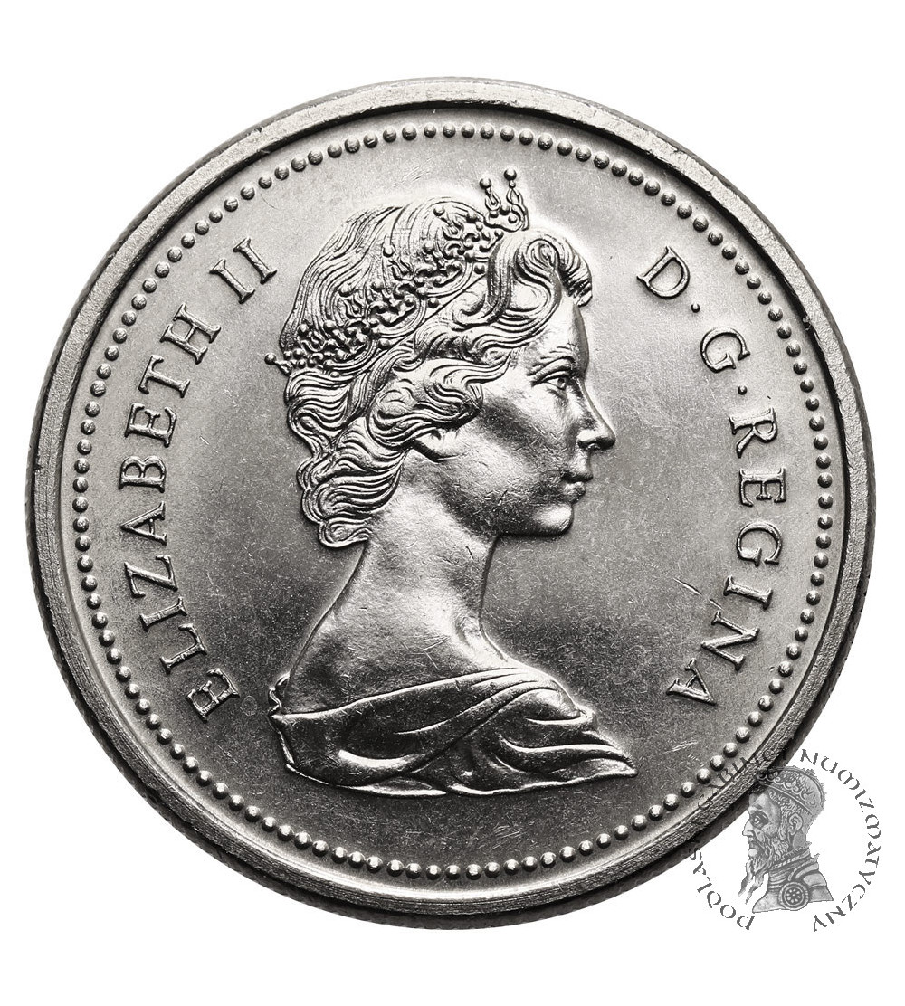 Kanada, Elżbieta II (1952-2022). 1 dolar 1973, Wyspa Księcia Edwarda - 100 Rocznica Przyłączenia