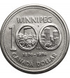 Canada, Elizabeth II (1952-2022). 1 Dollar 1974, Winnipeg - 100th Anniversary of the Annexation