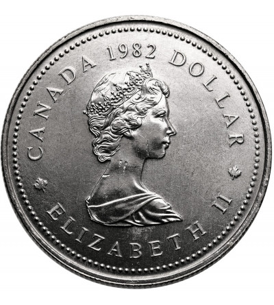 Canada, Elizabeth II (1952-2022). 1 Dollar 1982, Constitutional Acts of 1867 and 1982