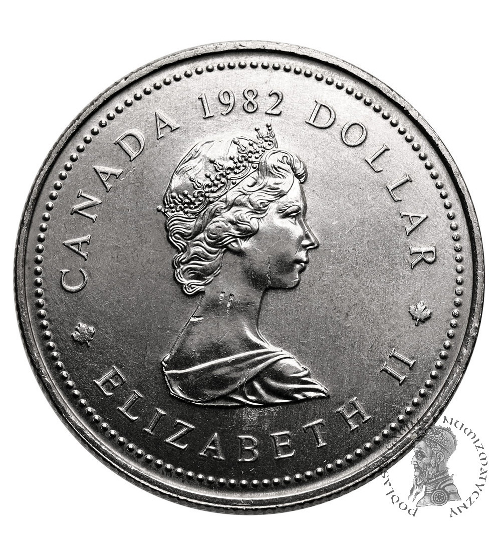 Canada, Elizabeth II (1952-2022). 1 Dollar 1982, Constitutional Acts of 1867 and 1982