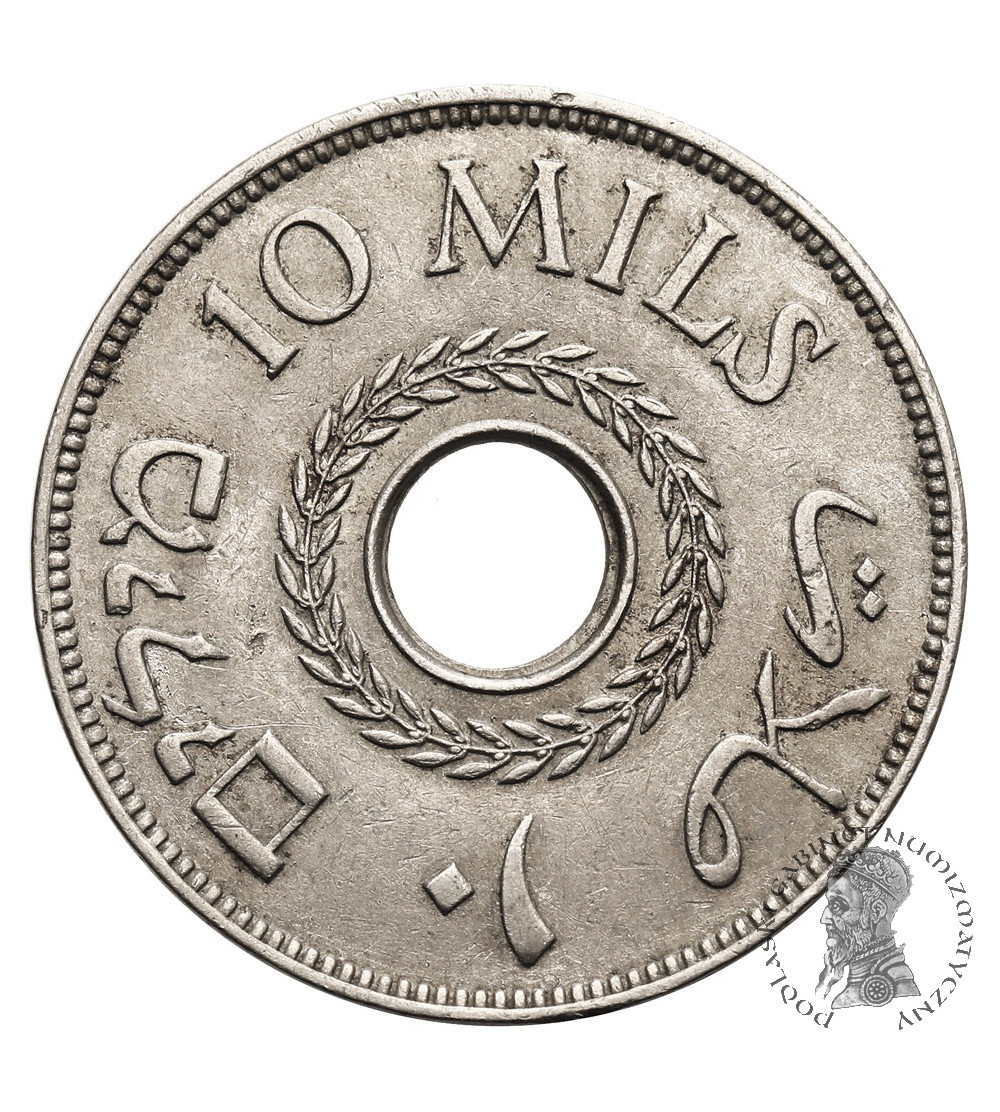 Palestine. 10 Mils 1937
