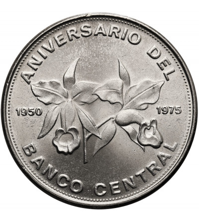 Costa Rica. 20 Colones 1975, 25th Anniversary of the Central Bank