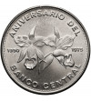 Costa Rica. 20 Colones 1975, 25th Anniversary of the Central Bank