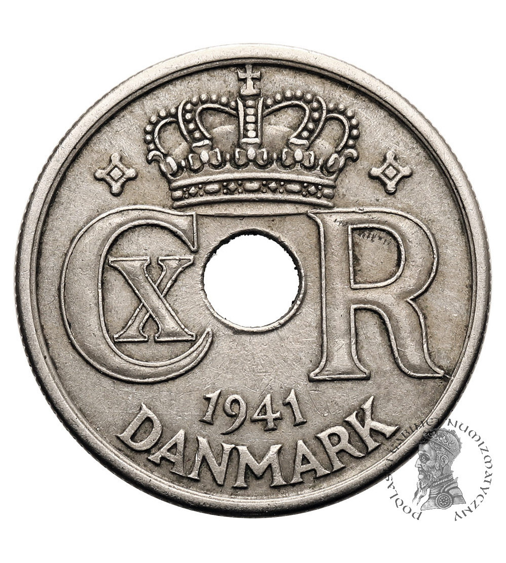 Faeroe Islands, Danish State. 25 Ore (Øre) 1941