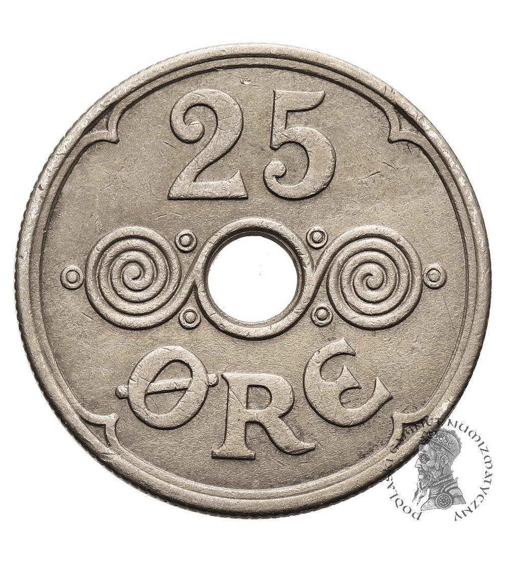 Wyspy Owcze, duńska administracja, Christian X (1912-1947). 25 Ore (Øre) 1941