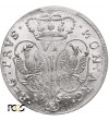 Prusy Wschodnie, Fryderyk II Wielki 1740-1786. Szóstak 1754 E, Królewiec - PCGS MS 63