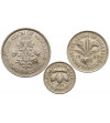 Nigeria, Elizabeth II (1952-1963). Set of 6 Pence, 1 Shilling, 2 Shillings 1959