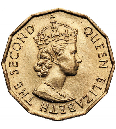 Nigeria, Elżbieta II (1952-1963). 3 Pence 1959