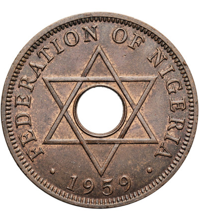 Nigeria, Elizabeth II (1952-1963). 1 Penny 1959